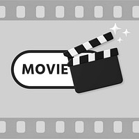 Movie slide icon