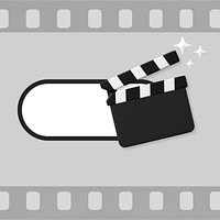 Movie slide icon