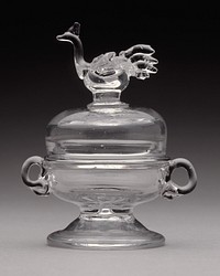 Sugar Bowl from a Child's Tea Set by John Frederick Amelung