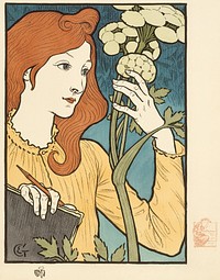 Salon des Cent by Eugene Samuel Grasset