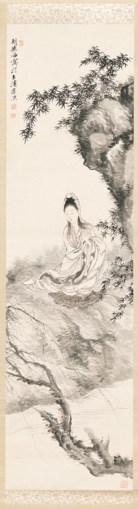 Guanyin, Bodhisattva of Compassion by Hu Zhang