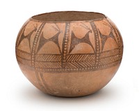 Prehistoric Painted Pottery Vessel