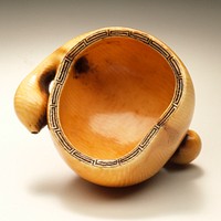 Gourd-Shaped Sake Cup by Ōhara Mitsuhiro