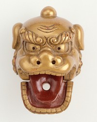 Chinese Lion Dance Mask