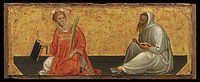 St. Stephen and St. Bruno (?) by Gherado di Jacopo
