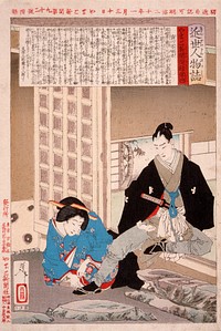 The Tokugawa Princess Yohime by Tsukioka Yoshitoshi