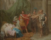 The Oath of Brutus by Jacques Antoine Beaufort