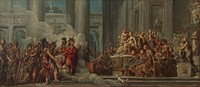 The Arrival of Aeneas in Carthage by Jean Bernard Restout