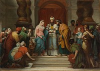 The Marriage of the Virgin by Jerome Martin Langlois