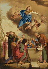 The Assumption by Laurent de La Hyre