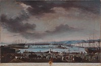 From the series Ports of France (De la serie Puertos de Francia)View of the Old Port of Toulon (Vista del puerto viejo de Tolon) by Juan Patricio Morlete Ruiz