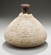 Sake Bottle in the Form of a Pouch