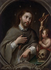 Saint John of Nepomuk (San Juan Nepomuceno) by Jose de Paez