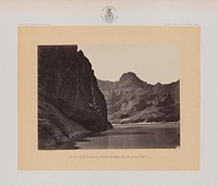 Black Canyon, Colorado River, Looking Below From Camp 7 by Timothy H O Sullivan