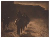 The Vanishing Race (Navajo) by Edward Sheriff Curtis