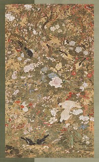 Myriad Birds, Insects and Flowers by Ueno Setsugaku