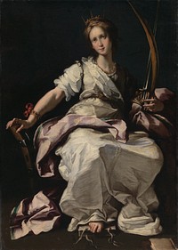 Saint Catherine of Alexandria by Bernardo Strozzi