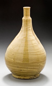 Sake Bottle in the Form of a Tea Whisk