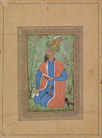 Prince Hindal Mirza (?) in a Garden