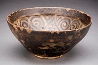 Tea Bowl (Chawan) with Sword-Pommel Pattern