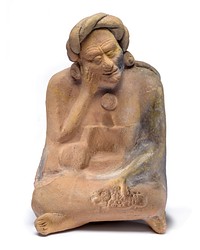 Figurine Whistle of an Old Woman