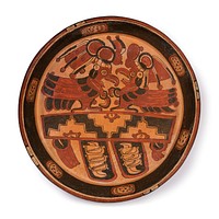 Tripod Plate with Supernatural Birds