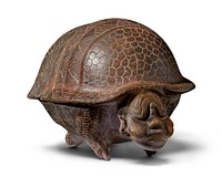 Two-part Vessel in the Form of an Armadillo
