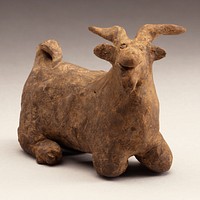 Funerary Sculpture of a Goat