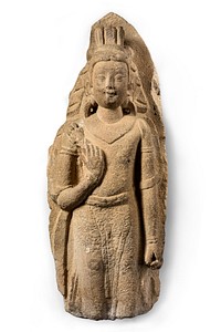 Probably Avalokitesvara (Guanyin), the Bodhisattva of Compassion