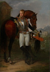 Portrait of Second Lieutenant Charles Legrand by Baron Antoine Jean Gros