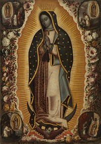 Virgin of Guadalupe (Virgen de Guadalupe) by Manuel de Arellano and Antonio de Arellano