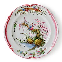 Chinoiserie Plate by Chambrette Manufactory