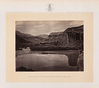 Looking Across the Colorado River to Mouth of Paria Creek by William Abraham Bell and Timothy H O Sullivan