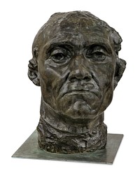 Monumental Head of Jean d'Aire by Auguste Rodin