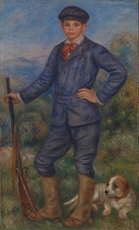 Jean as a Huntsman by Pierre Auguste Renoir