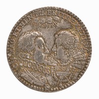 Charles and Henrietta Maria. Marriage Medal.