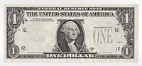 United States one dollar bill, obverse (2003) engraving art. Original public domain image from Wikimedia Commons. Digitally enhanced by rawpixel.