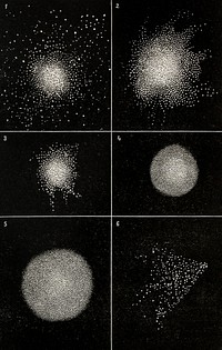 Elements of astronomy (1875) chromolithograph art by Sir Norman Lockyer. Original public domain image from Wikimedia Commons. Digitally enhanced by rawpixel.