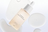 Dropper bottle mockup psd product packaging for beauty and skincare