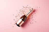Bottle champagne drink wine. AI generated Image by rawpixel.