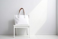 Bag handbag white studio shot. 