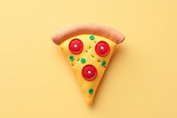 Dessert pizza food toy. AI generated Image by rawpixel.