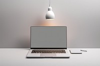 Computer laptop lamp technology. 