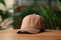 Brown cap headgear headwear. 