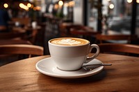 Coffee cup restaurant saucer. AI generated Image by rawpixel.