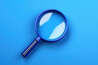 Magnifying blue reflection discovery. AI generated Image by rawpixel.
