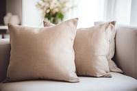 Cushion backgrounds furniture pillow. AI generated Image by rawpixel.