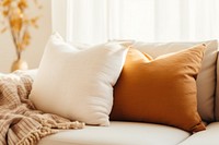 Cushion backgrounds pillow sofa. AI generated Image by rawpixel.