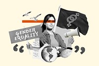 Gender equality, LGBTQ rights protest remix