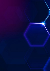 Blue technology background design